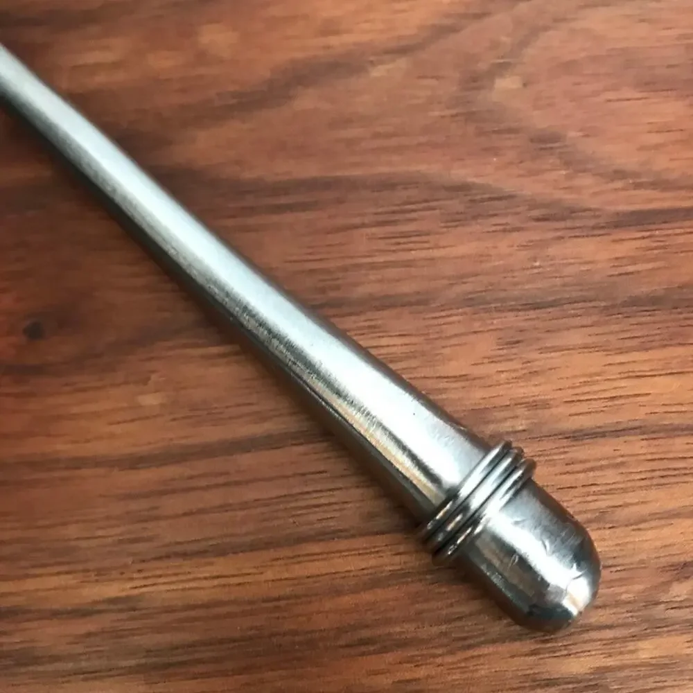 Pier 1 TADPOLE stainless steel flatware - single salad fork (some damage)